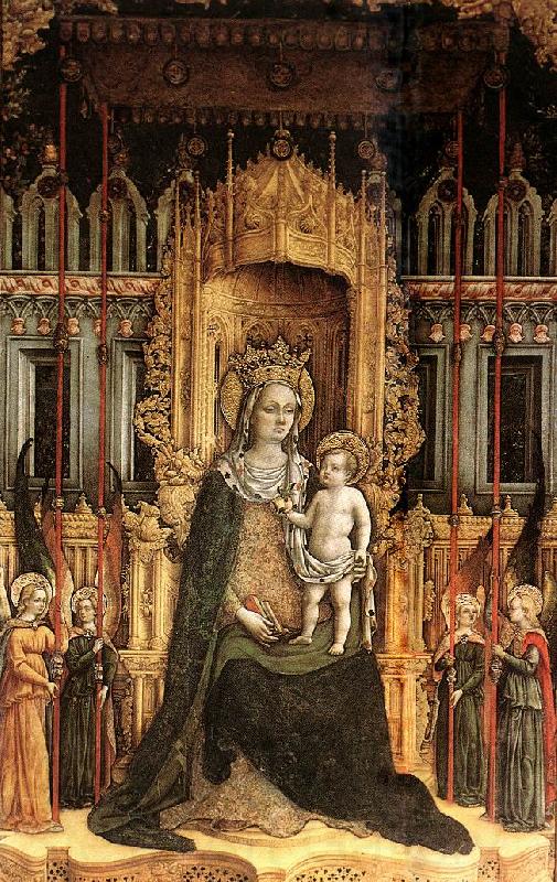 VIVARINI, family of painters Triptych (detail) wert France oil painting art